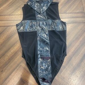 Iron Fist x 24HRS Nun Fux Given Bodysuit Large Black